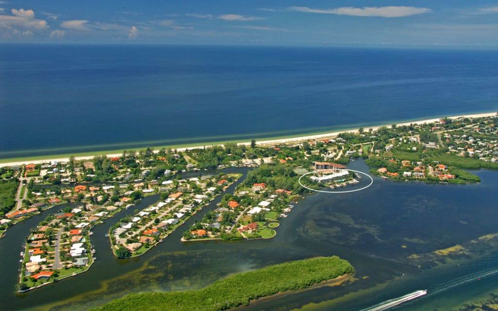 Harbour Villa Club Longboat Key Aerial