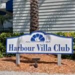 Harbour Villa Club Longboat Key Entrance Sign