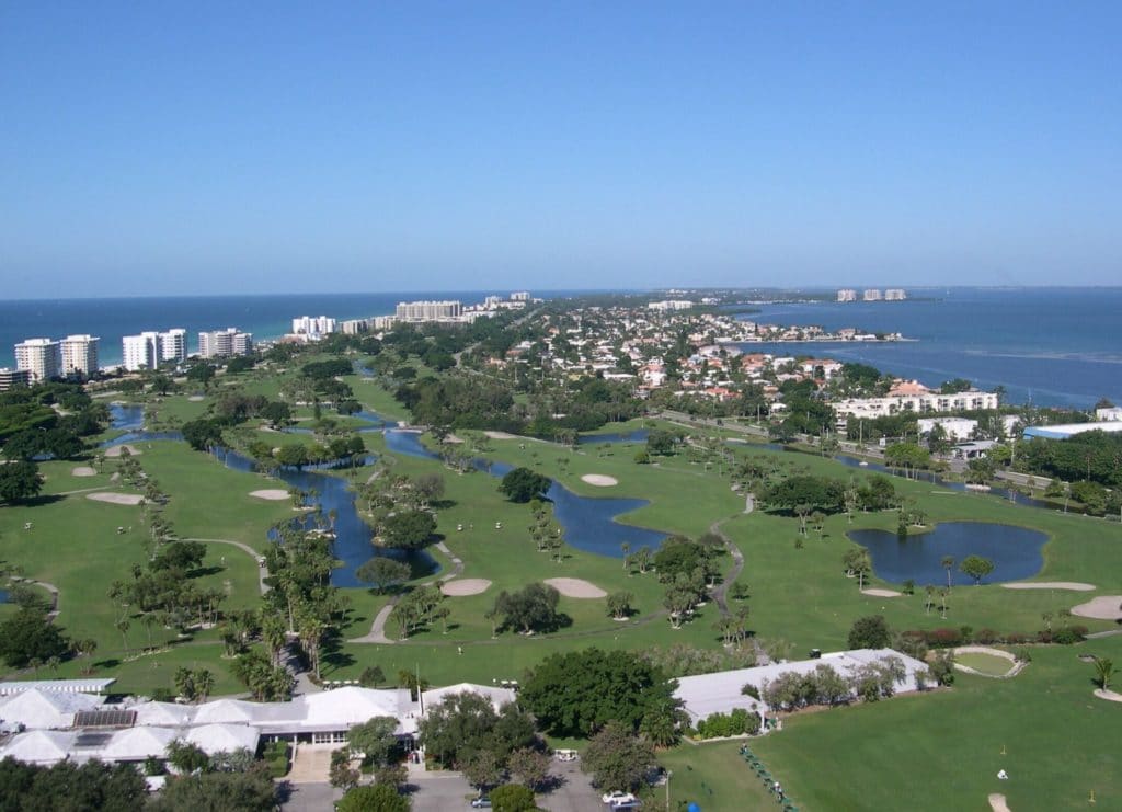 Inn on the Beach Condos for Sale | Longboat Key Florida 3 Inn on the Beach Longboat Key Aerial