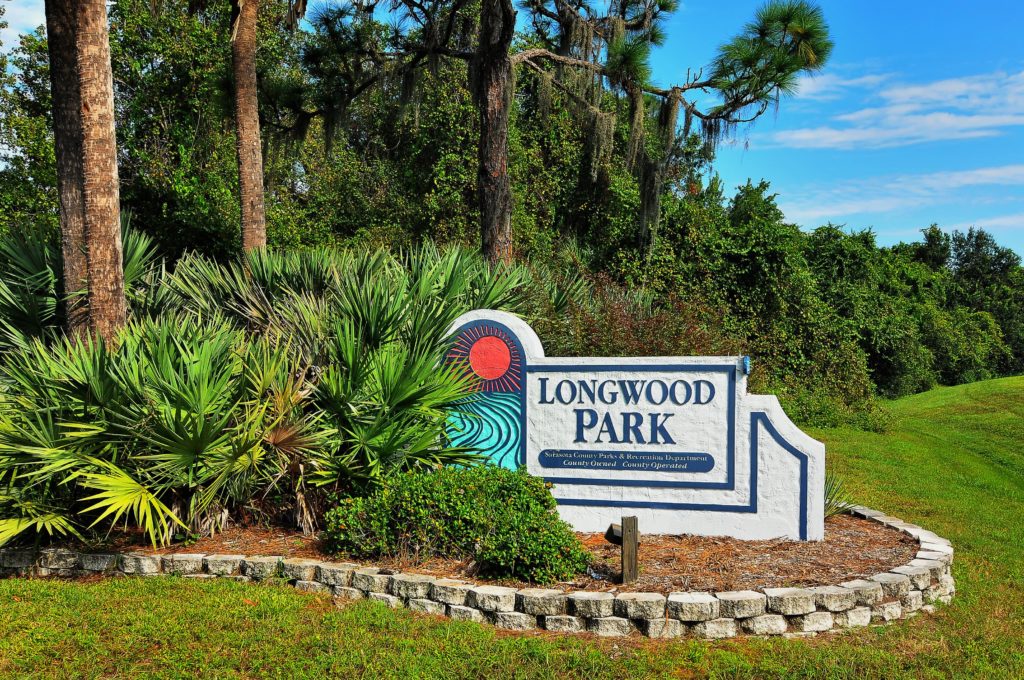 Tivoli Village Sarasota : Homes for Sale in a Great Location 1 Longwood Park in Sarasota Entrance Sign