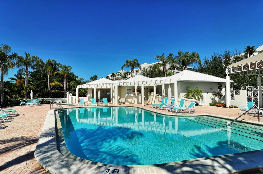Marina Bay Condos for Sale | Longboat Key Florida 12 Marina Bay in Longboat Key Pool 2