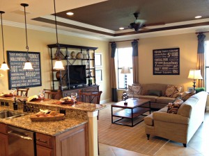 Esplanade at Lakewood Ranch Castello Kitchen Family Room