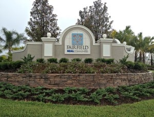 Fairfield Villas Bradenton Entrance