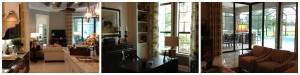 John Neal Homes Model at Highfield LWR CC - Kitchen Den Family Room
