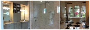 John Neal Homes Model at Highfield LWR CC - Master Bathroom