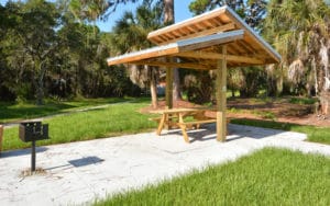 Blackburn Point Park in Osprey Picnic Area