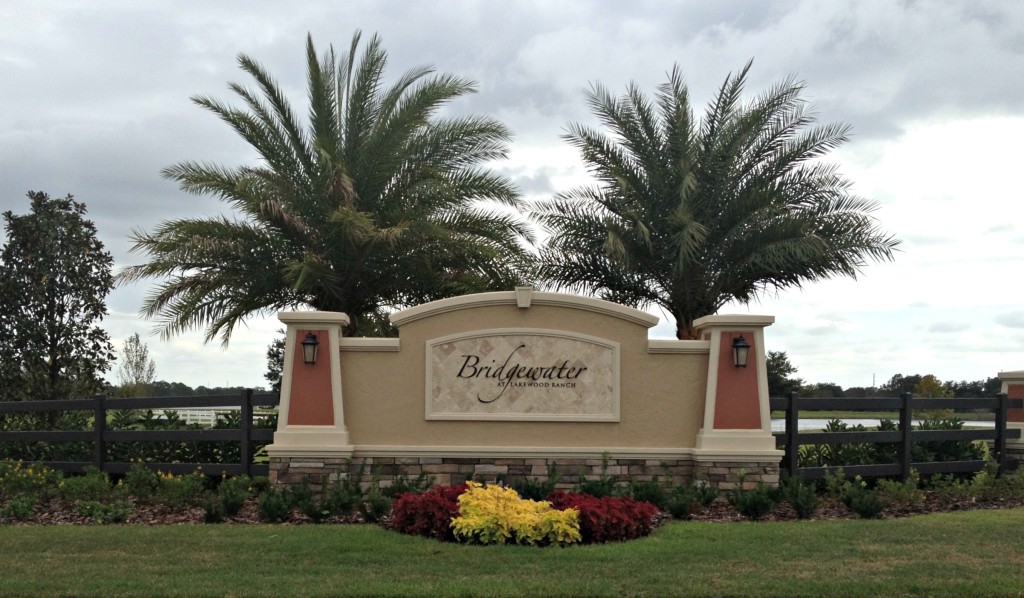 Bridgewater at Lakewood Ranch Entrance Sign