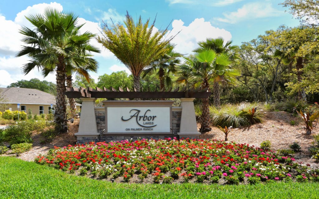 Arbor Lakes at Palmer Ranch Sarasota Front Entrance