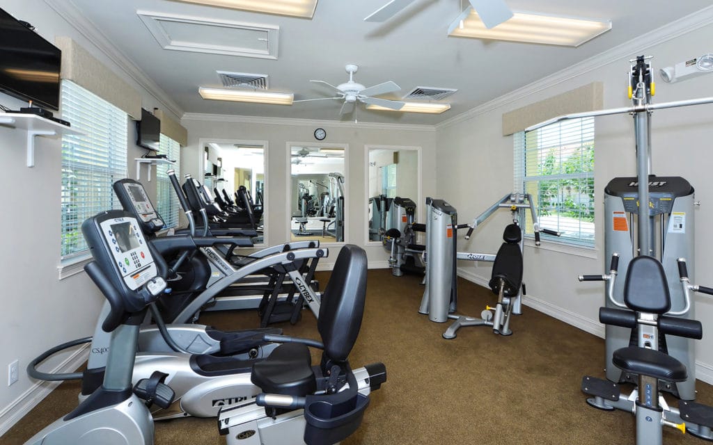 Bay Street Village Townhomes for Sale | Osprey Florida 14 Bay Street Village in Osprey - Gym
