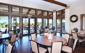 Cobblestone on Palmer Ranch Dining Area