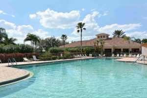 Lakeridge Falls in Sarasota pool