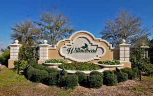 Willowbend in Osprey Entrance Sign