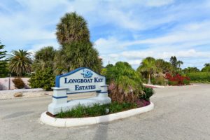 Longboat Key Estates Entrance Sign