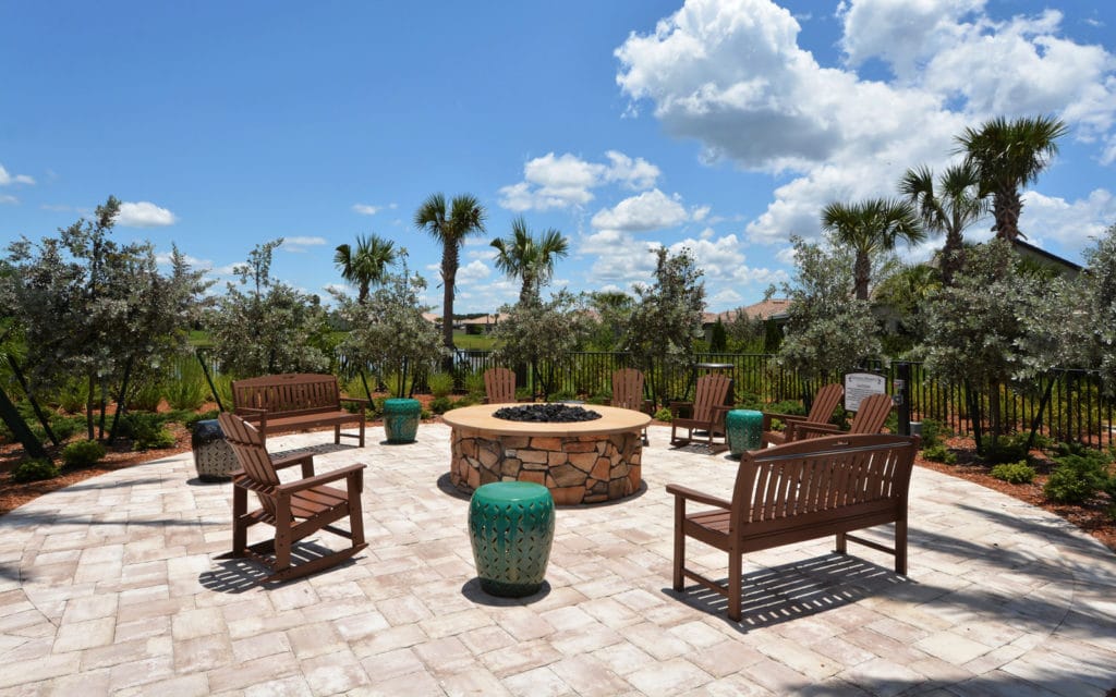 Sandhill Preserve on Palmer Ranch Firepit