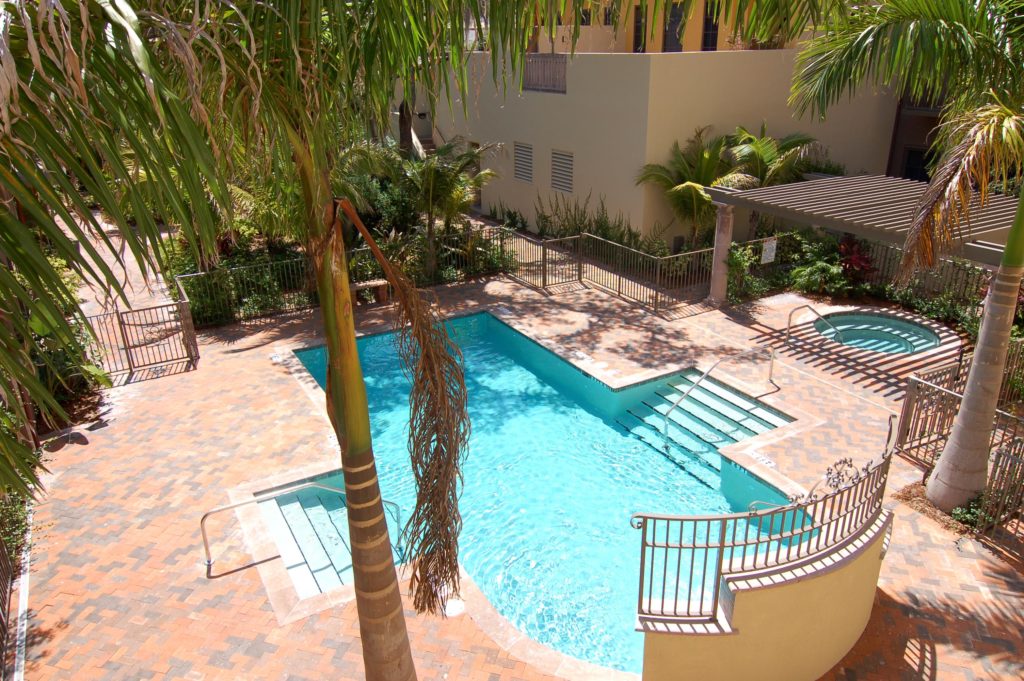 Burns Court Villas in Downtown Sarasota Pool