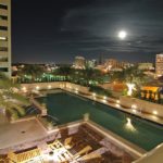 1350 Main in Downtown Sarasota Pool Night