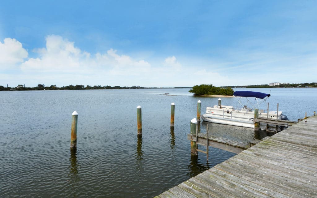 Heron Bay Club in Osprey Boat Dock