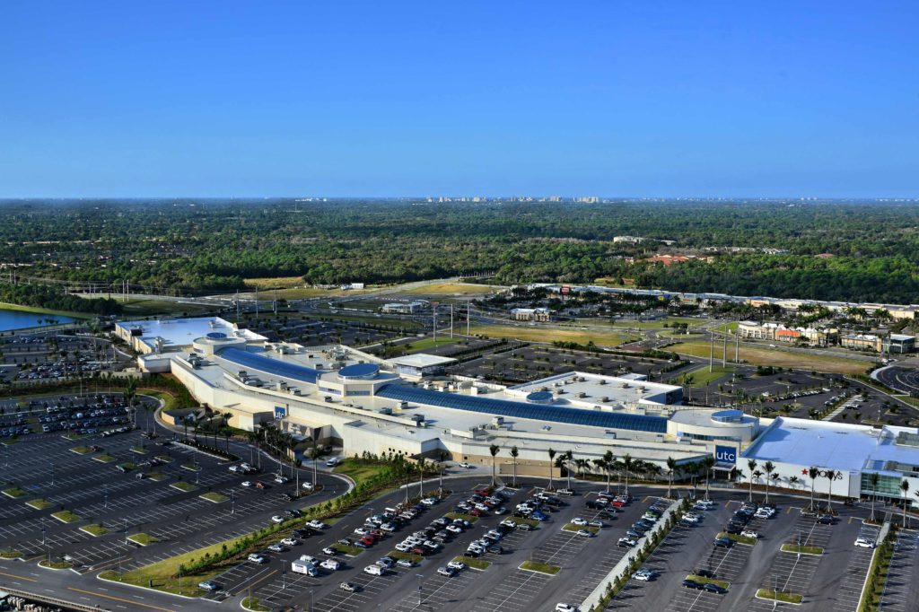 University Town Center Mall Sarasota Aerial