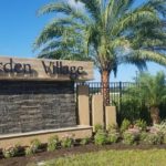 Garden Village in Sarasota Entrance Sign