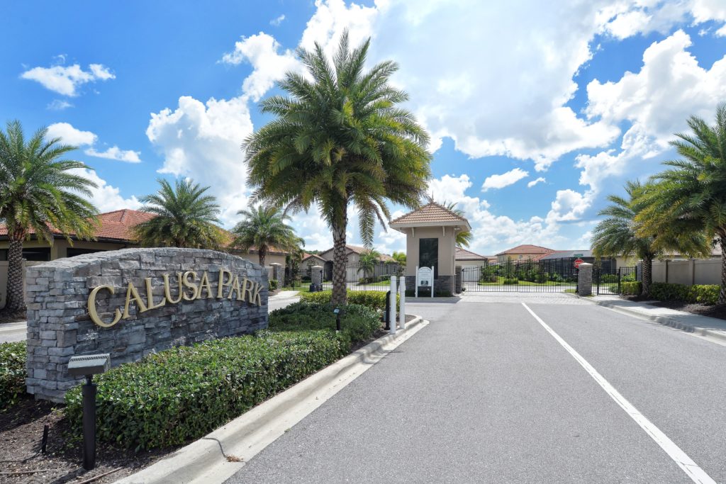 Calusa Park in Nokomis Spacious Homes for Sale in a Gated Community