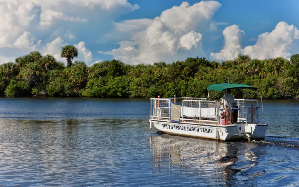 South Venice Beach Ferry in South Venice Florida